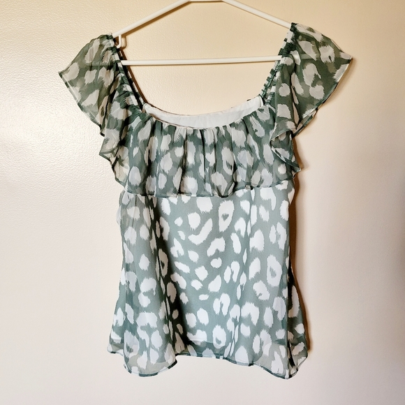 Sam Edelman ruffled sleeveless blouse - Picture 5 of 9